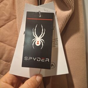 NWT Spyder Wmns Pink Fleece Sz MED, Water Resistant